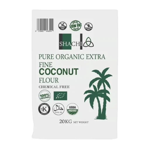 Shachi Pure Organic Extra Fine Coconut Flour 20KG